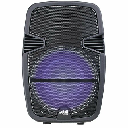 CB DISTRIBUTING 15 in. Portable Bluetooth Party Speaker with Disco Light ST3591240